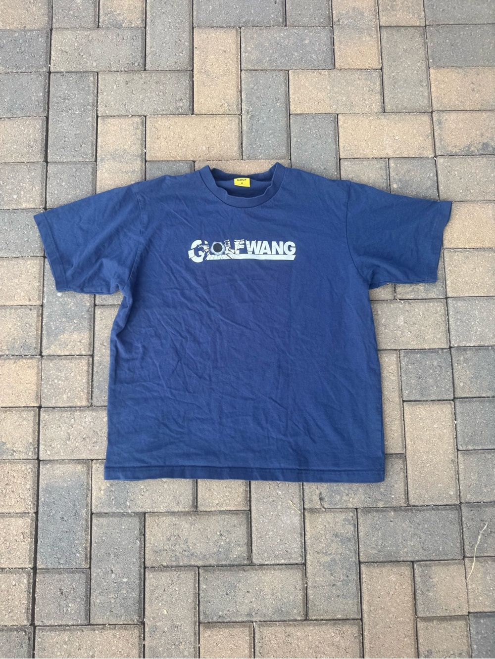 Golf Wang Navy Blue Logo T-Shirt